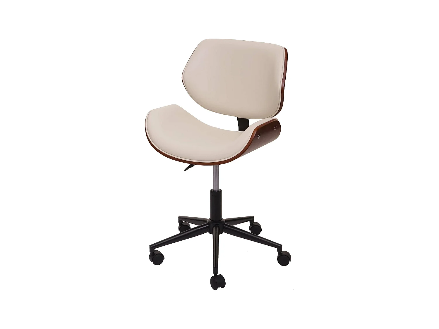 Chaise de bureau MCW-G25,  crème