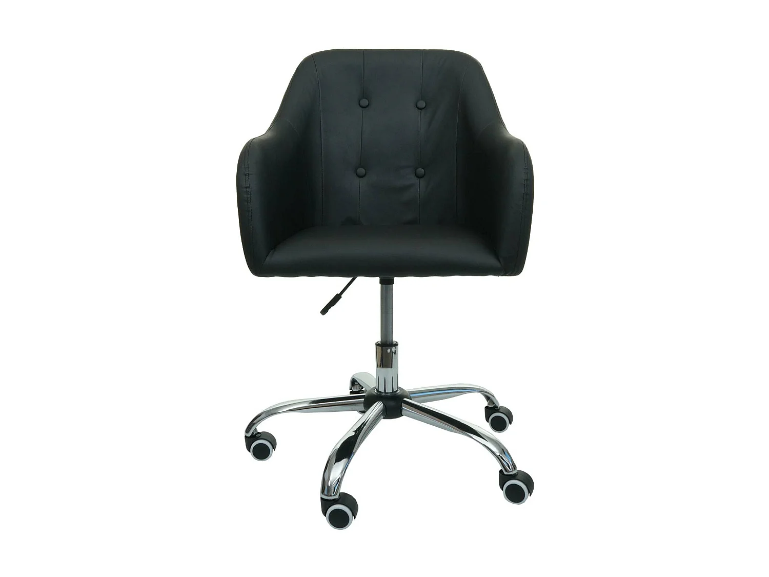 MCW-L92 bureaustoel,  kunstleer zwart