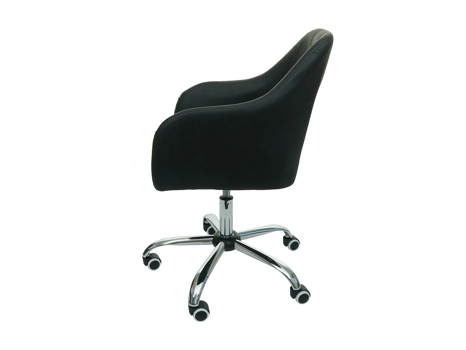 MCW-L92 bureaustoel,  kunstleer zwart