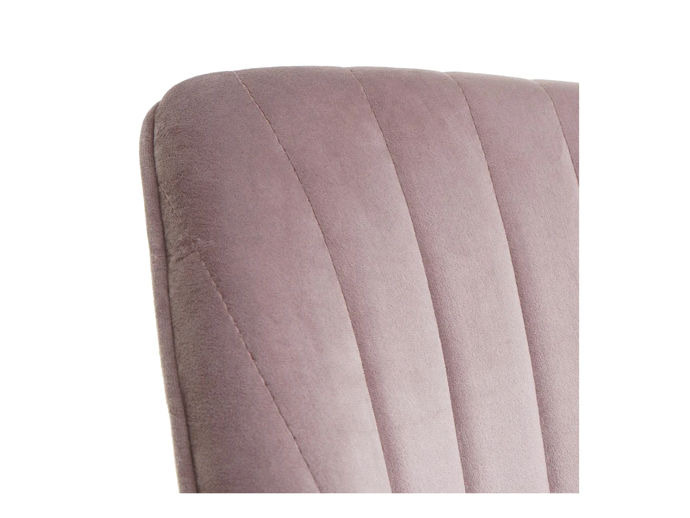 Bürostuhl MCW-J62 Samt mit Armlehne, Rosa