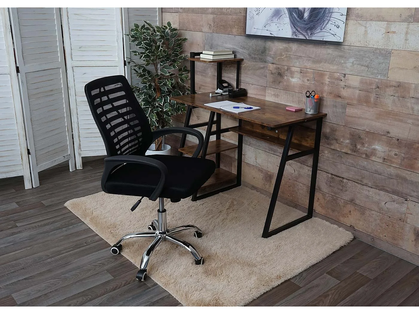 MCW-L44 bureaustoel,  zwart