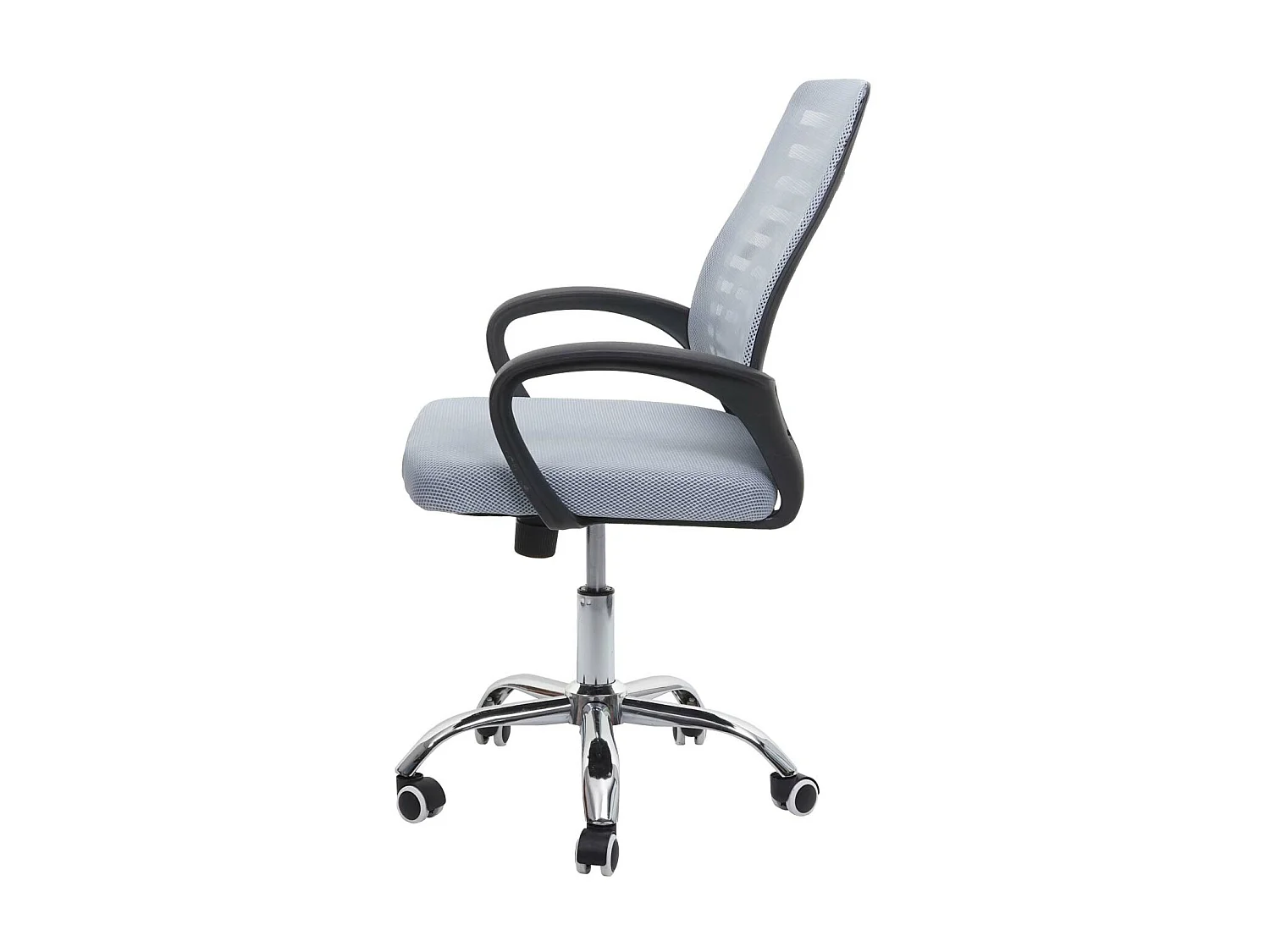 Krzesło biurowe MCW-L44,  szary