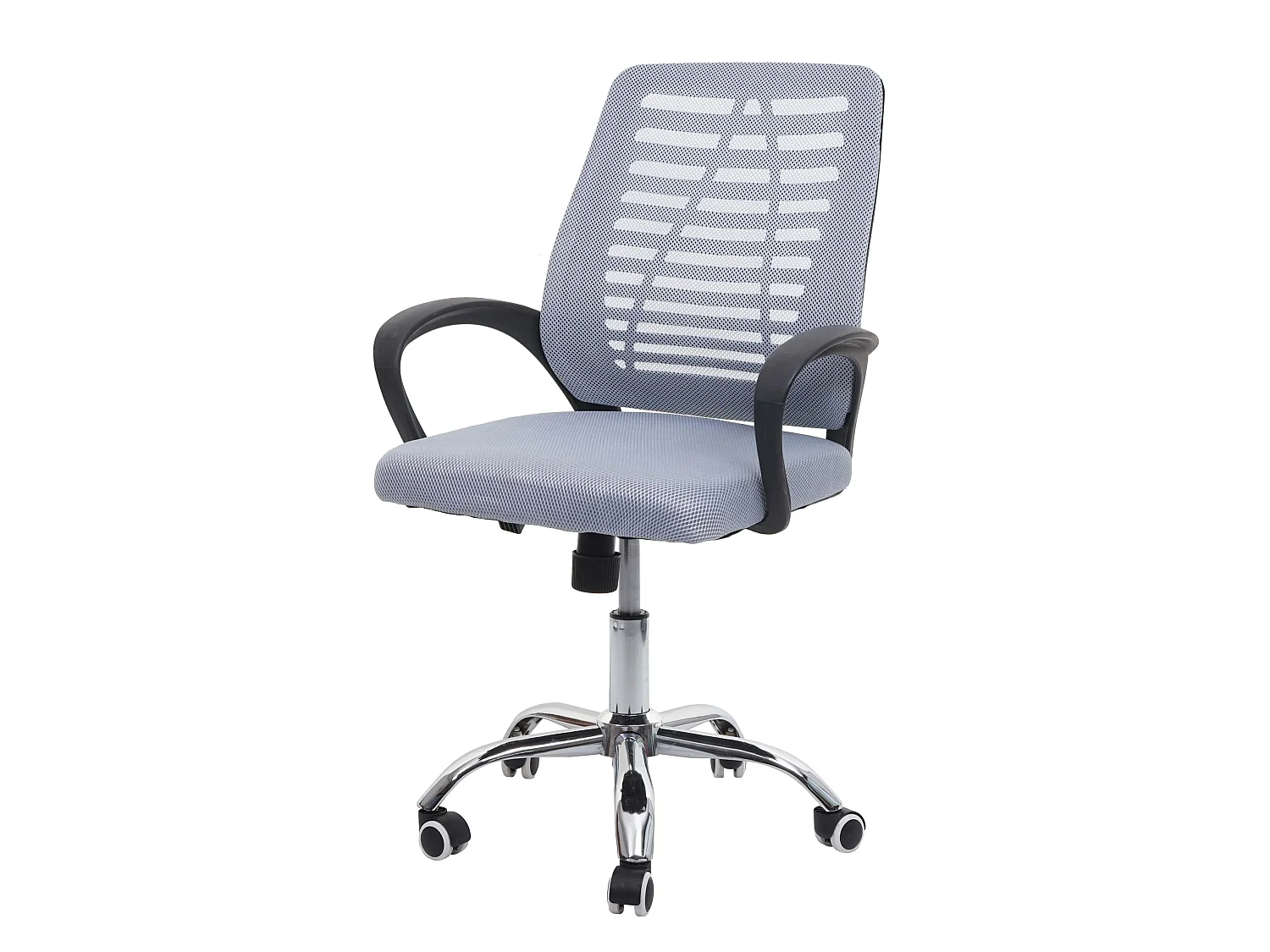 Krzesło biurowe MCW-L44,  szary