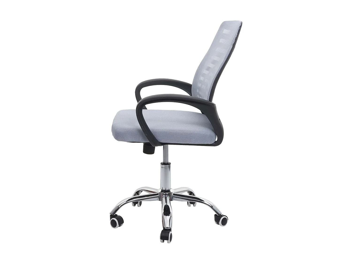 Krzesło biurowe MCW-L44,  szary