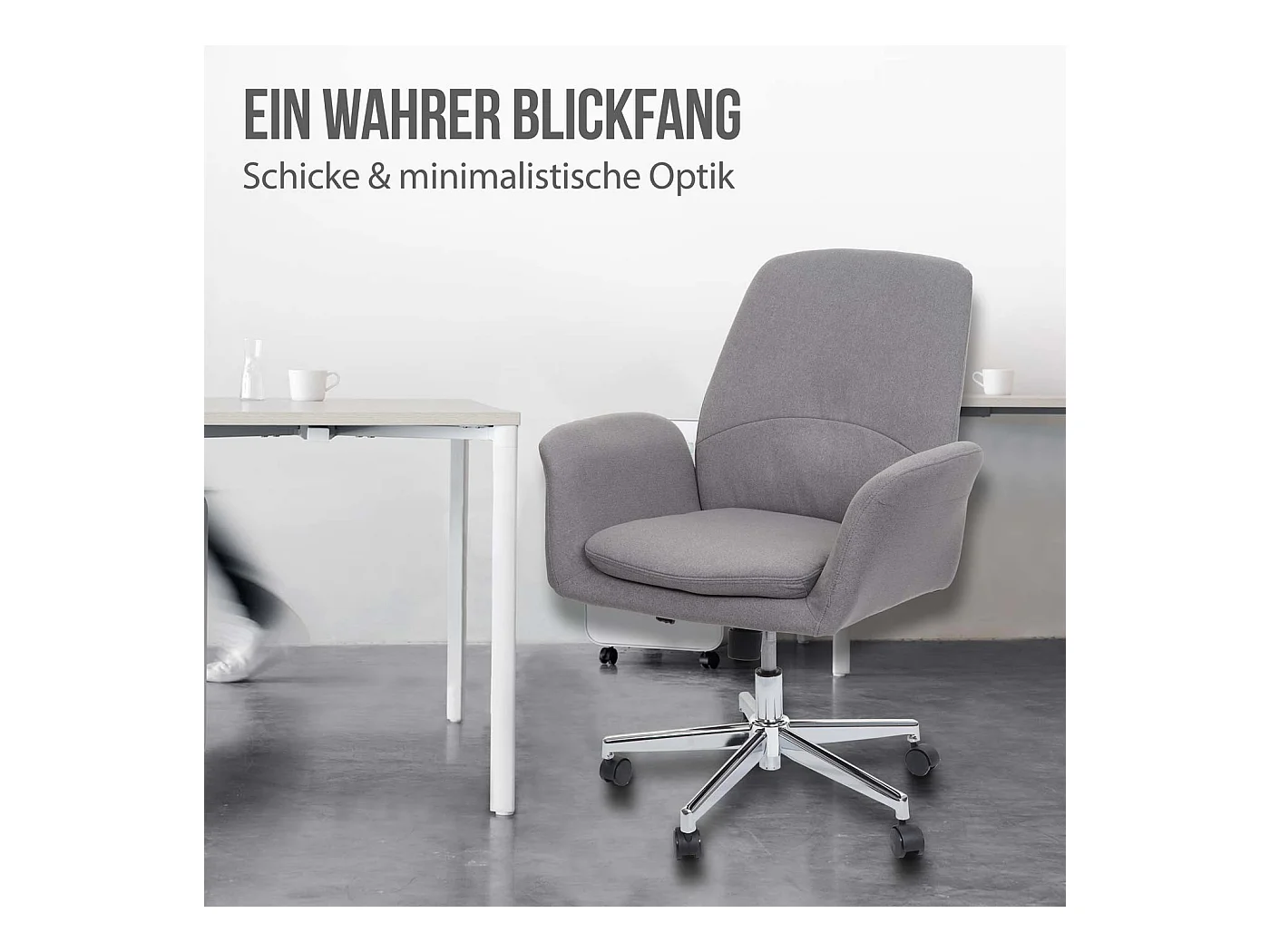 MCW-K23 bureaustoel,  grijs