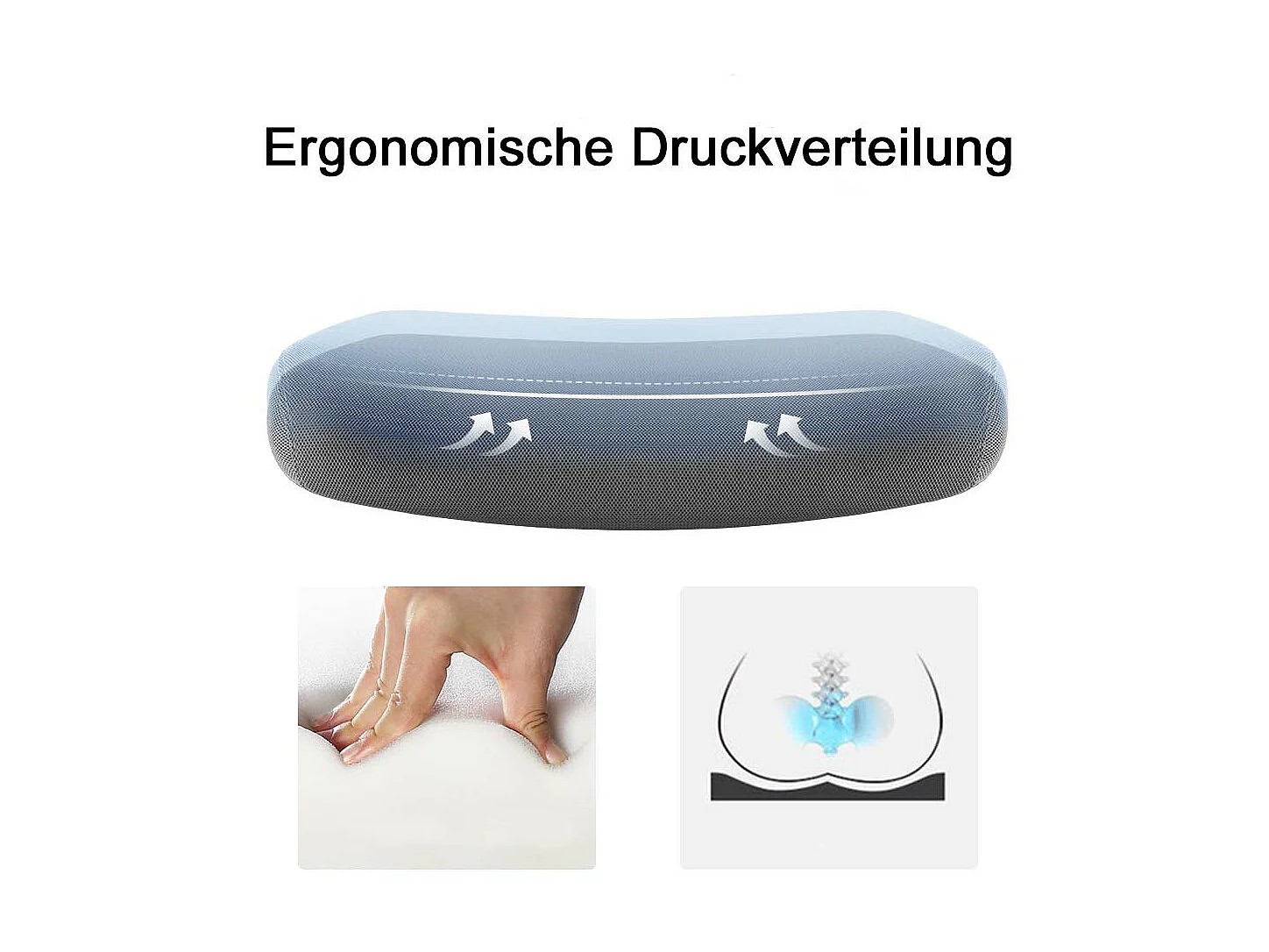 Krzesło biurowe SIHOO-J88,  czarny