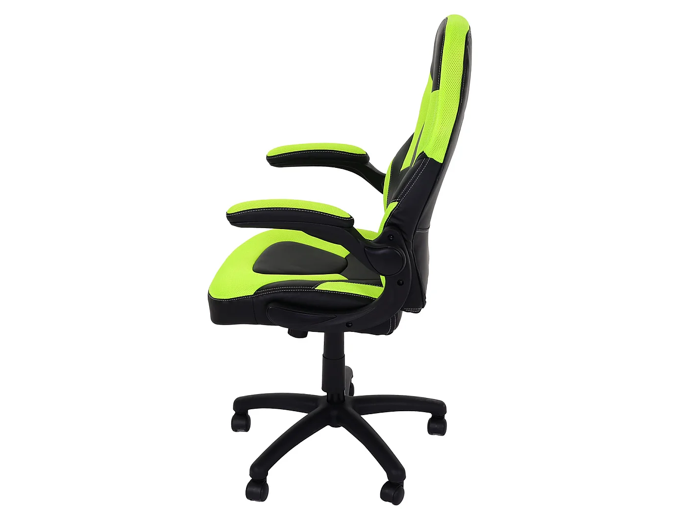 Chaise de bureau MCW-K13,  noir-vert
