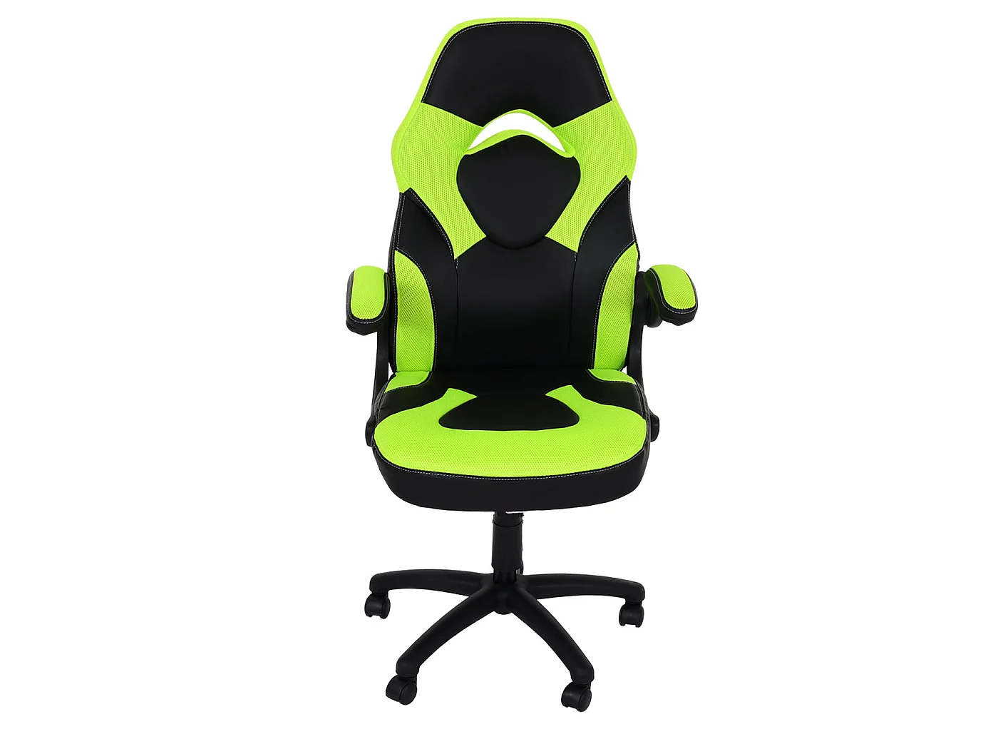 Chaise de bureau MCW-K13,  noir-vert