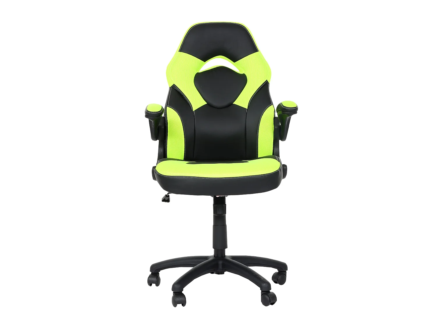 Chaise de bureau MCW-K13,  noir-vert