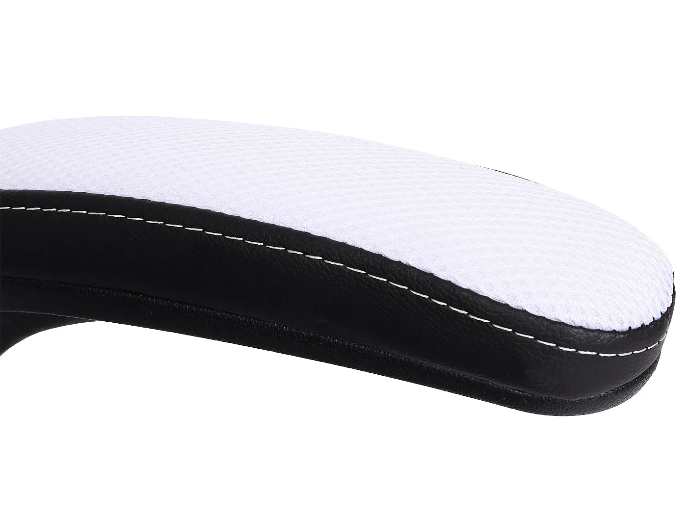 Chaise de bureau MCW-K13,  noir-blanc