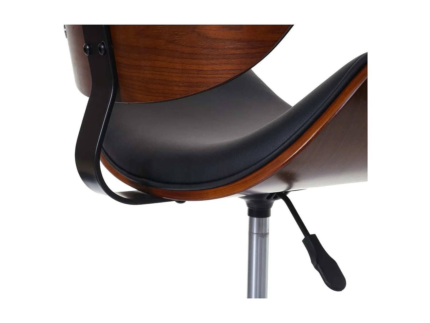 Bureaustoel MCW-G25,  zwart-bruin