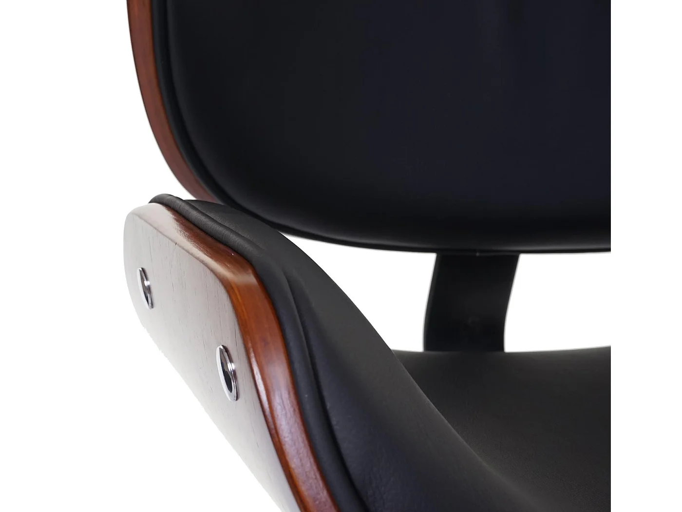 Bureaustoel MCW-G25,  zwart-bruin