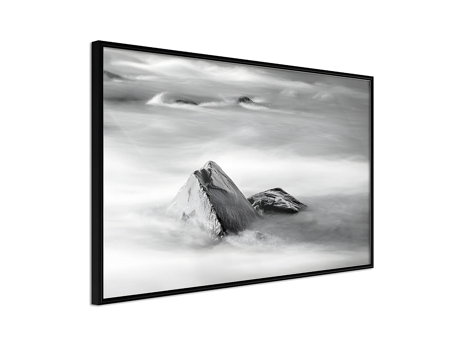 Affiche Murale Encadrée "Loneliness II" 60 x 40 cm Noir