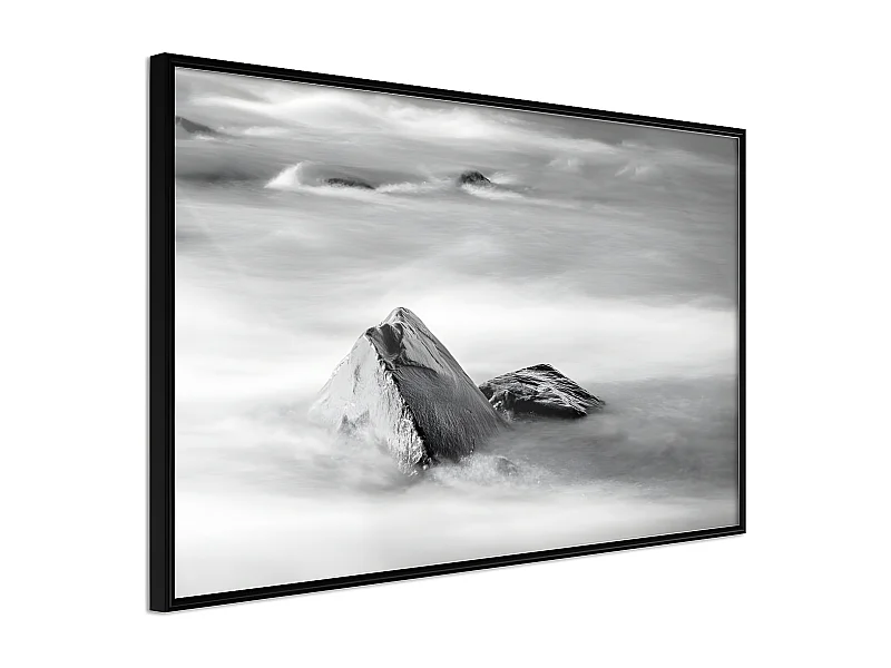 Affiche Murale Encadrée "Loneliness II" 60 x 40 cm Noir