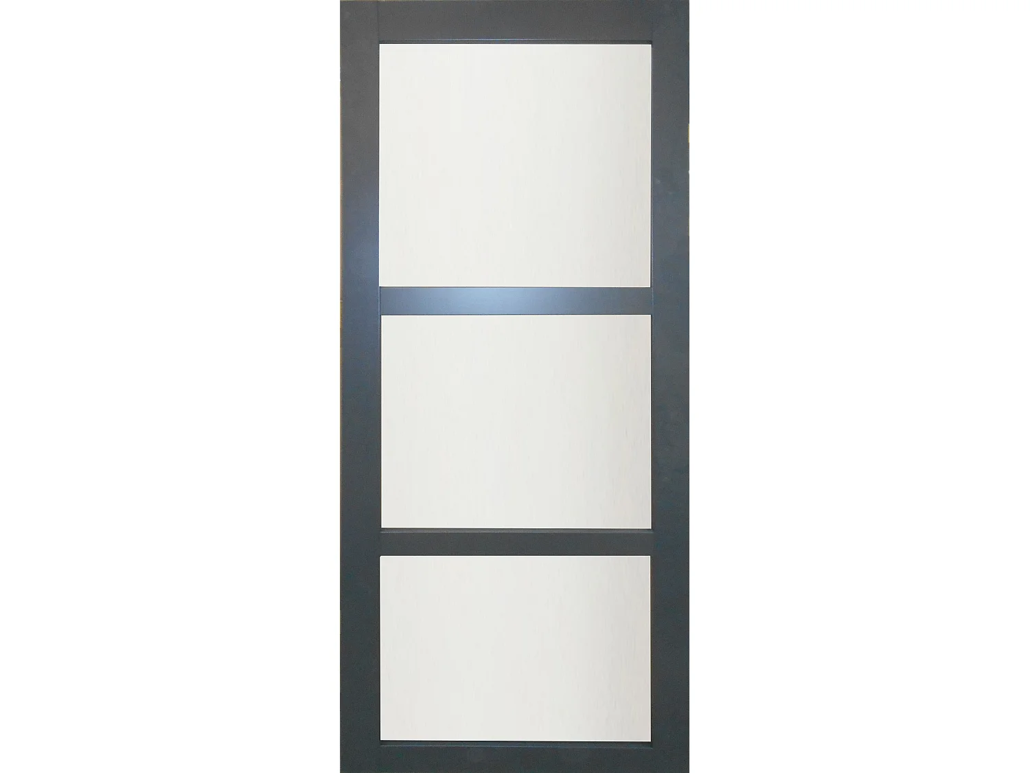 Porte Coulissante Blakeria Ral7016 Vitree H204 X L93 Gd Menuiseries