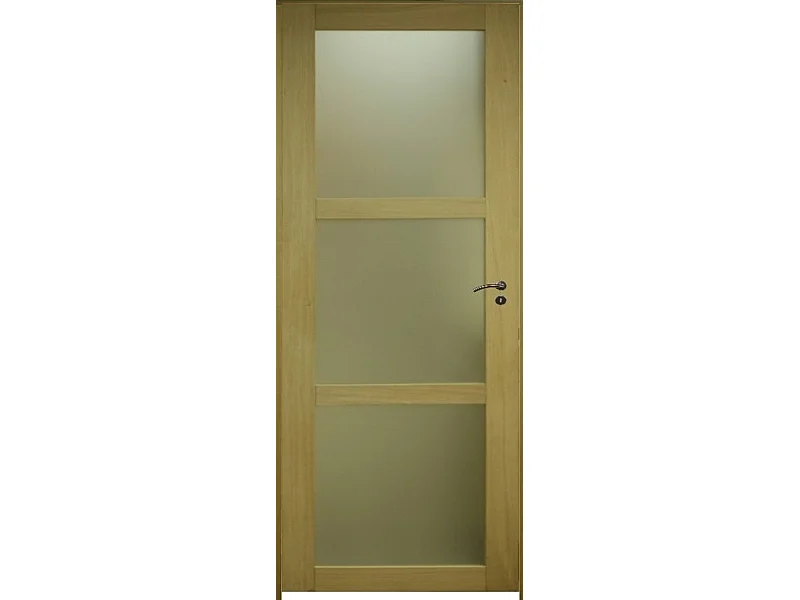 Bloc Porte Ayous Vitree H204 X L83 Poussant Gauche Cotes Tableau Gd Menuiseries