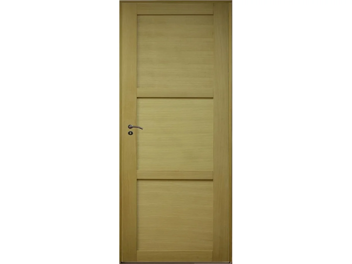 Bloc Porte Ayous 3 Panneaux H204 X L73 Poussant Droite Cotes Tableau Gd Menuiseries