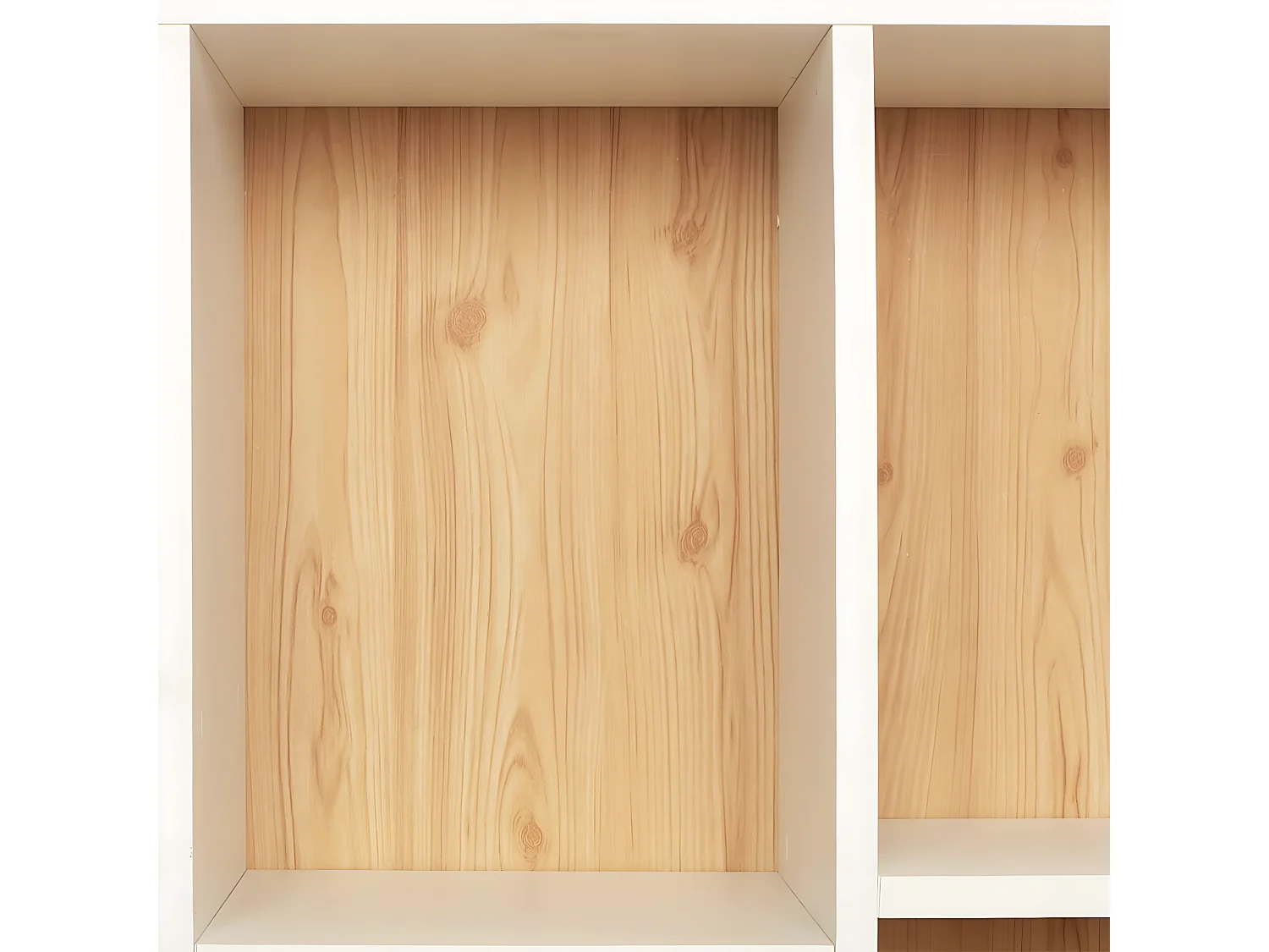 BILLY - Bibliothèque 7 Etagères Blanc et Bois