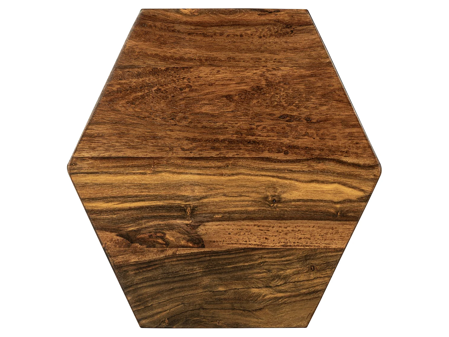 2x Table basse en bois 30x30x35 cm WOMO-DESIGN