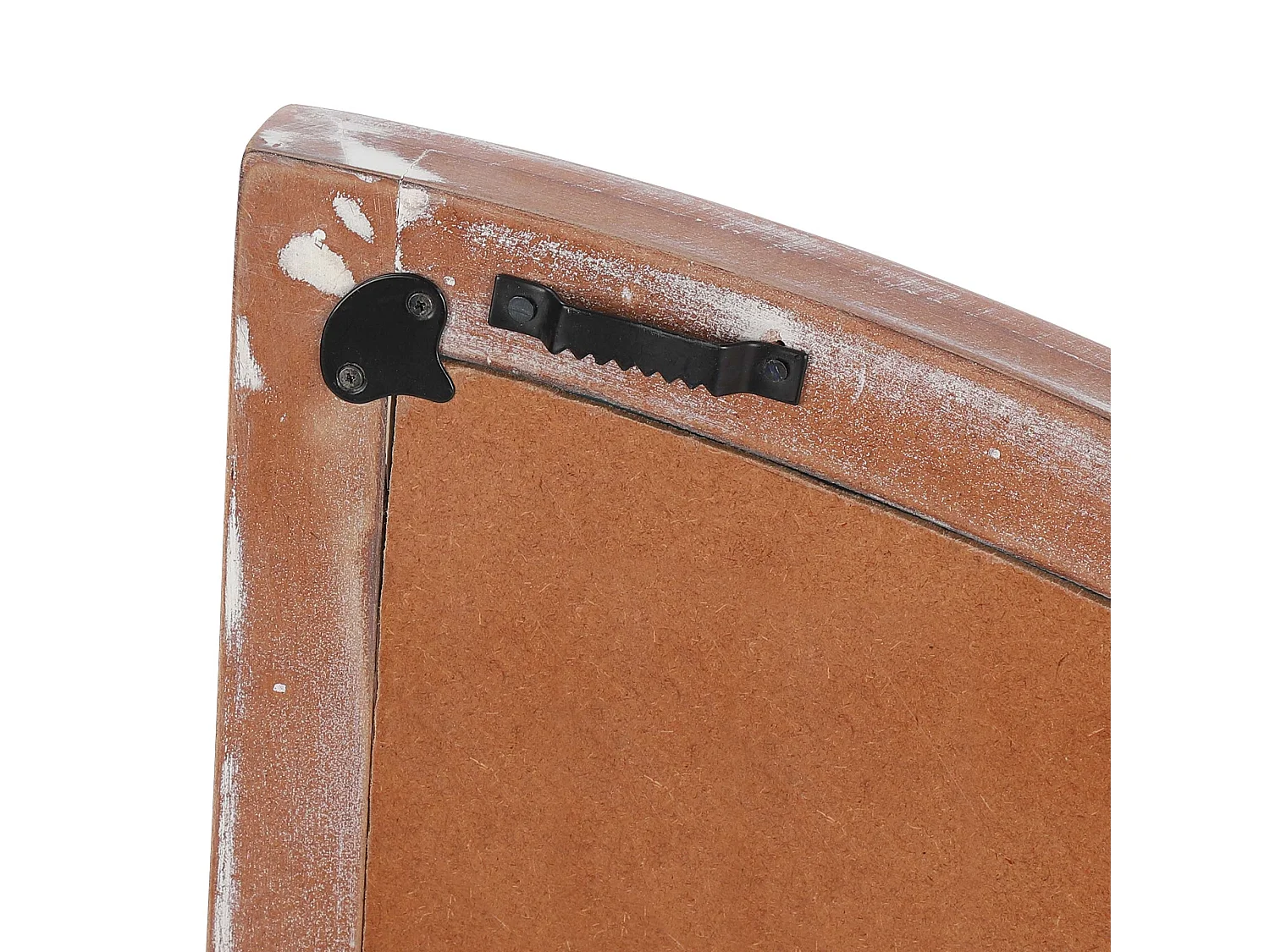 Miroir mural ronde Ø 120 cm en bois de manguier WOMO-DESIGN