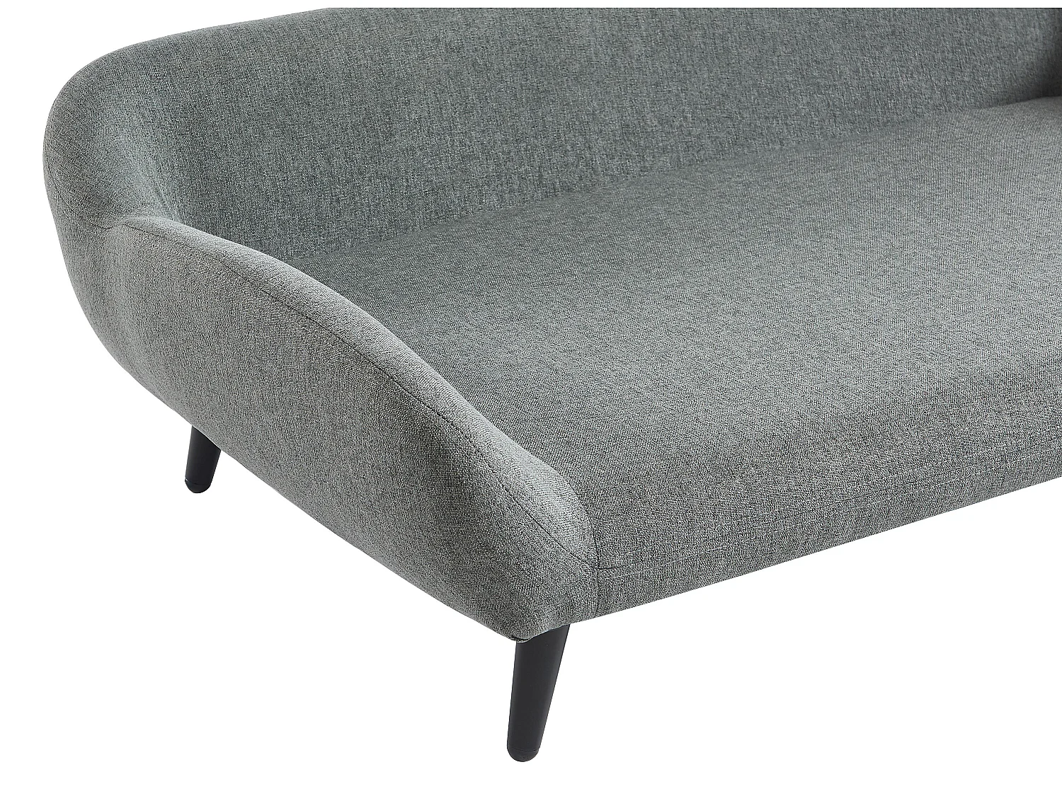 Kanapa dla zwierząt z tkaniny z metalowymi nogami - szer.99 x gł. 61 cm - Szara - ZOLIA