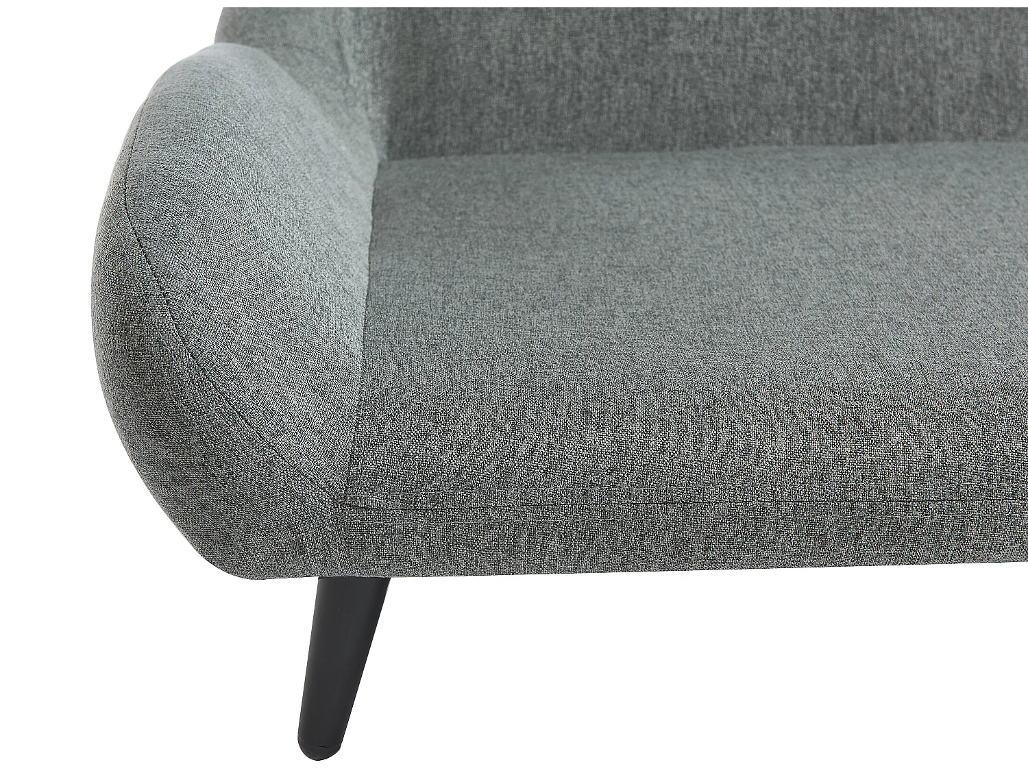 Kanapa dla zwierząt z tkaniny z metalowymi nogami - szer.99 x gł. 61 cm - Szara - ZOLIA