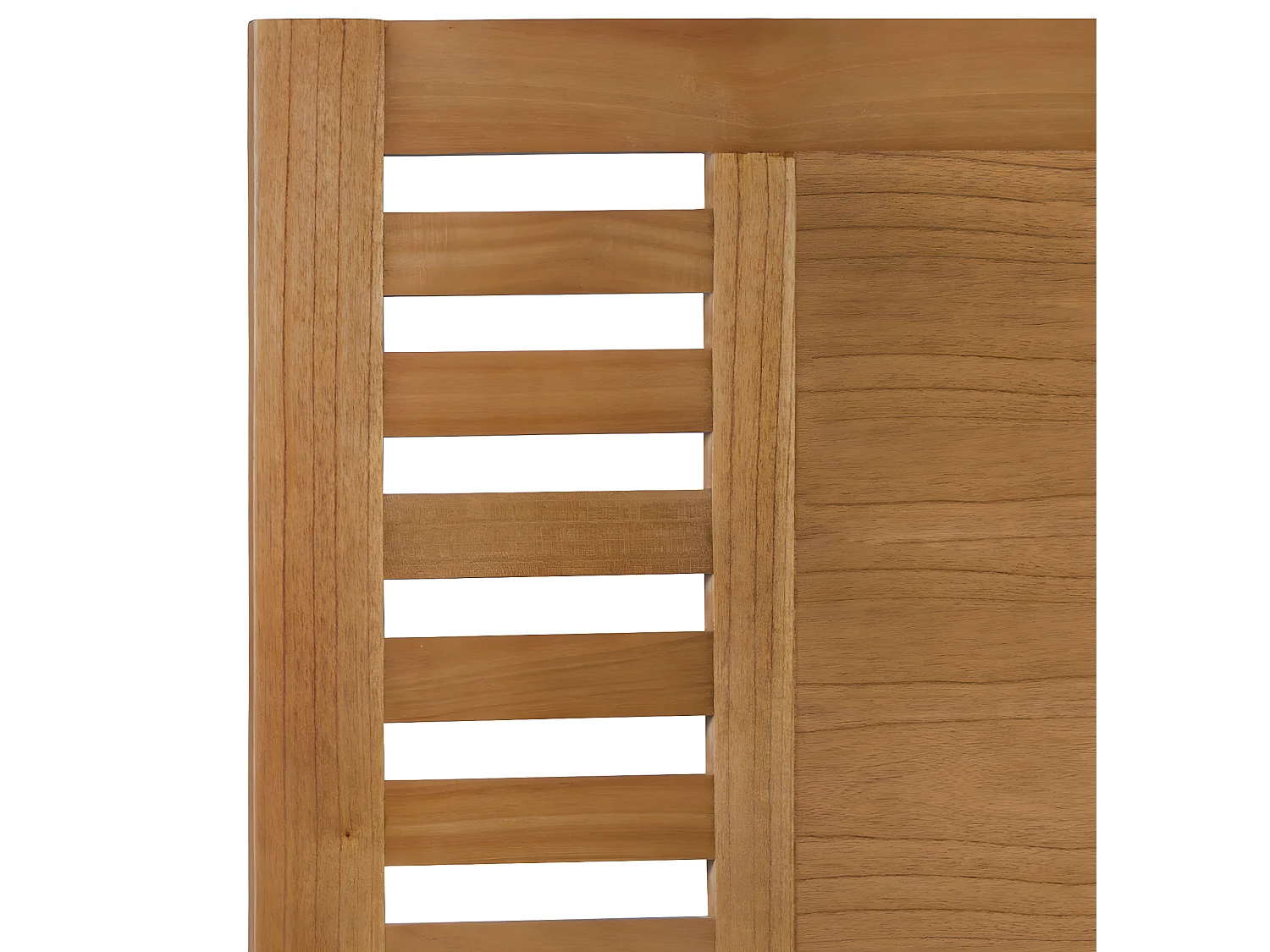 MADHU -Tête de lit en bois marron L165