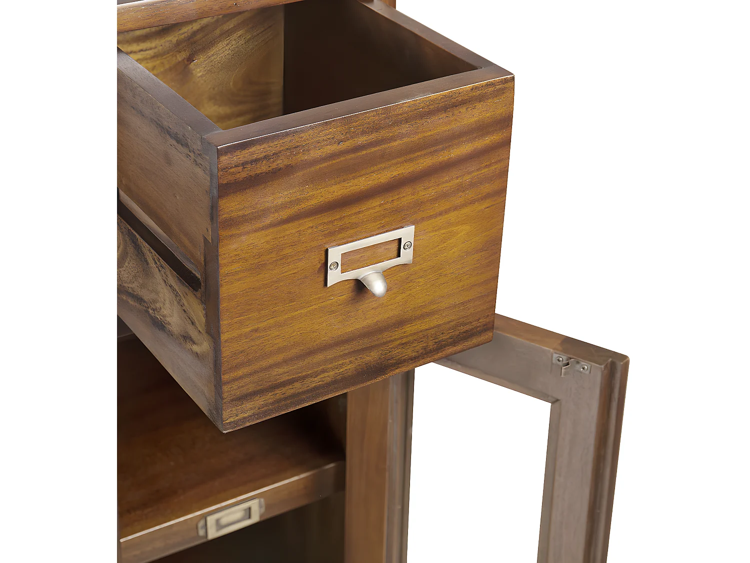 FLAMINGO - Meuble escalier descente droite en bois marron