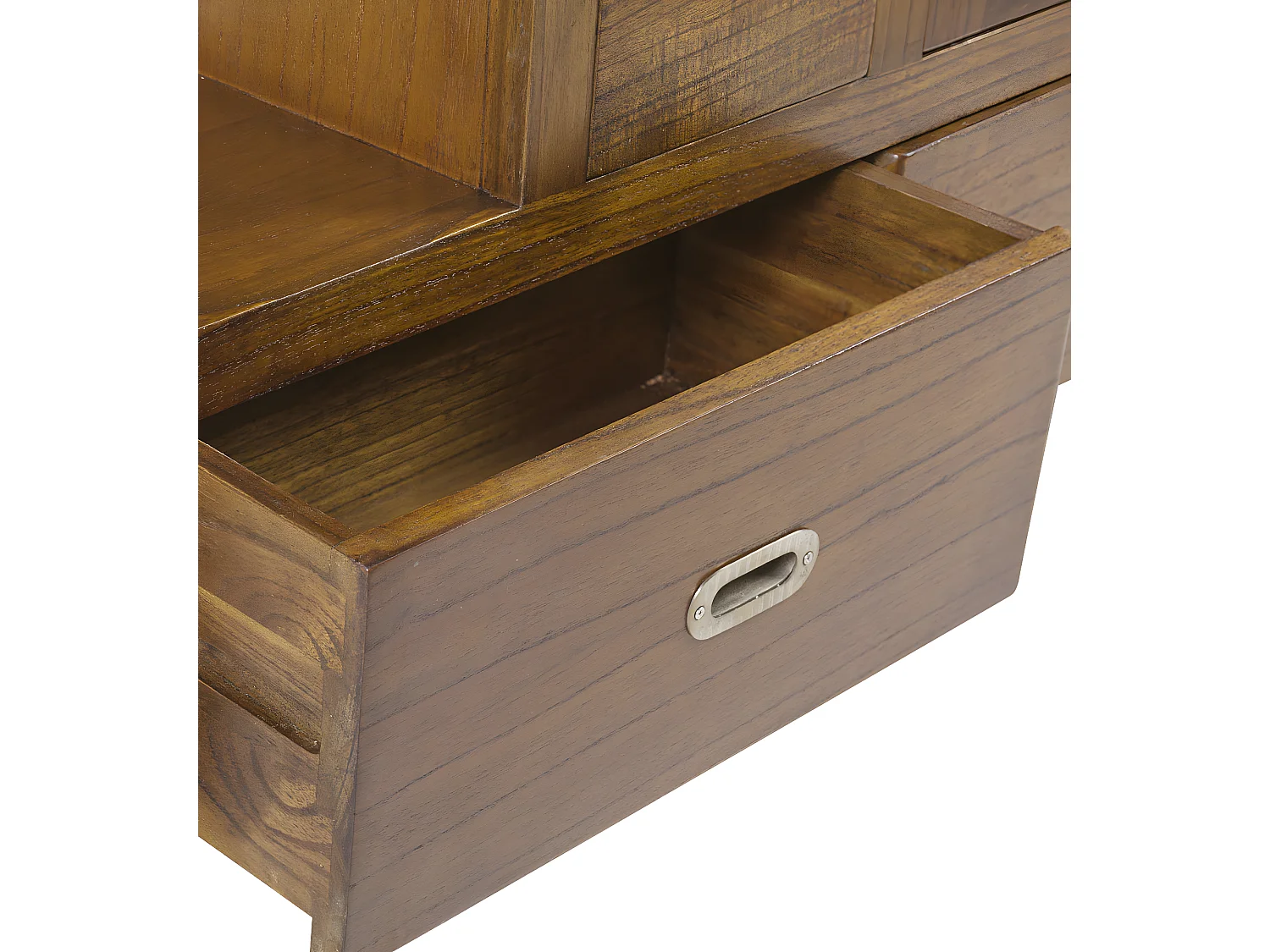 FLASH - Meuble escalier descente droite en bois marron