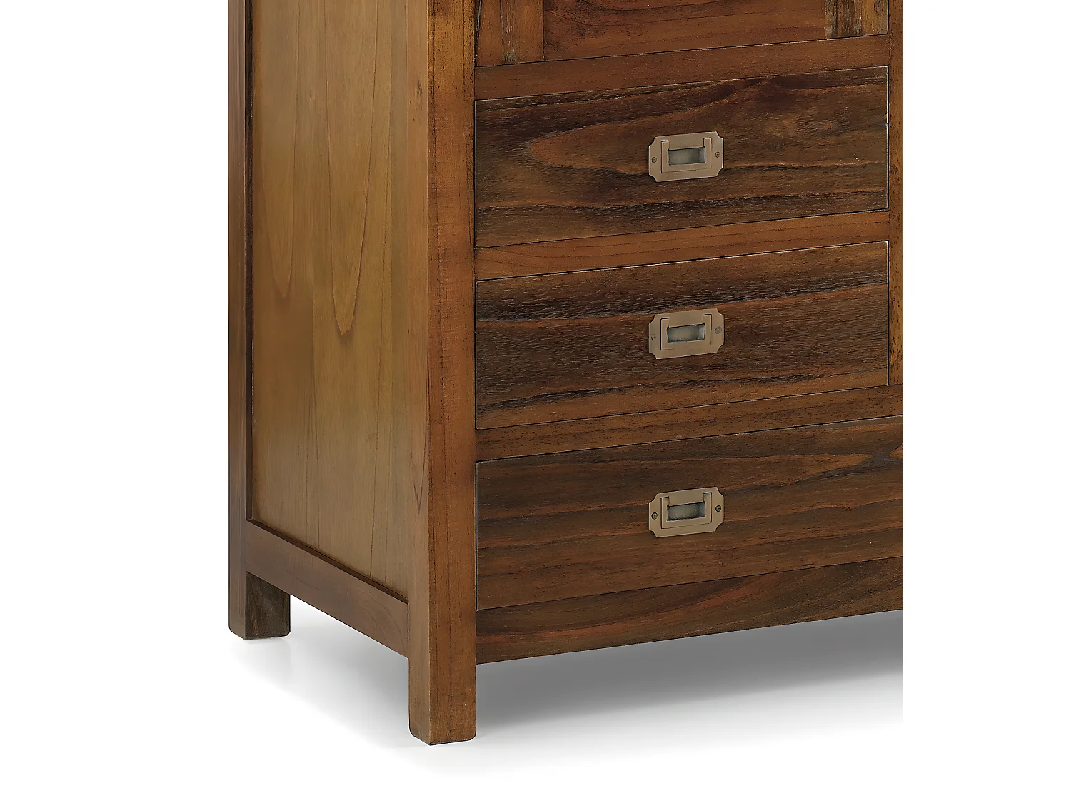 STAR - Armoire en bois de mindi marron 5 tiroirs H200