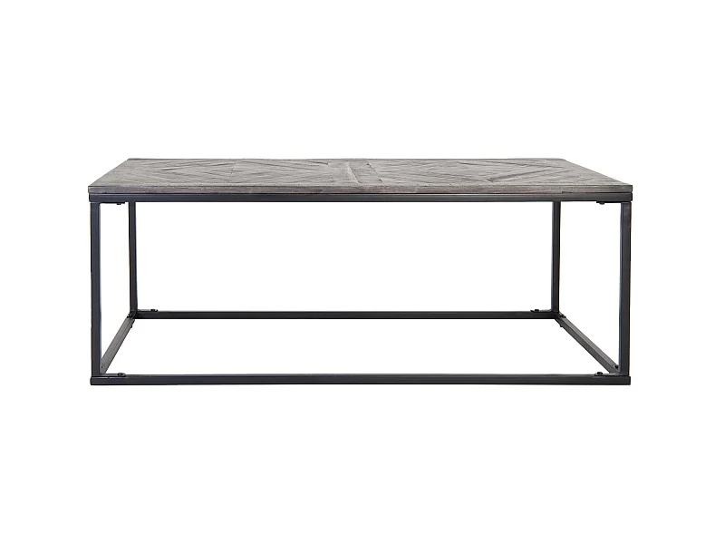 Tavolino 120x60x46 cm legno massiccio di mango WOMO-DESIGN