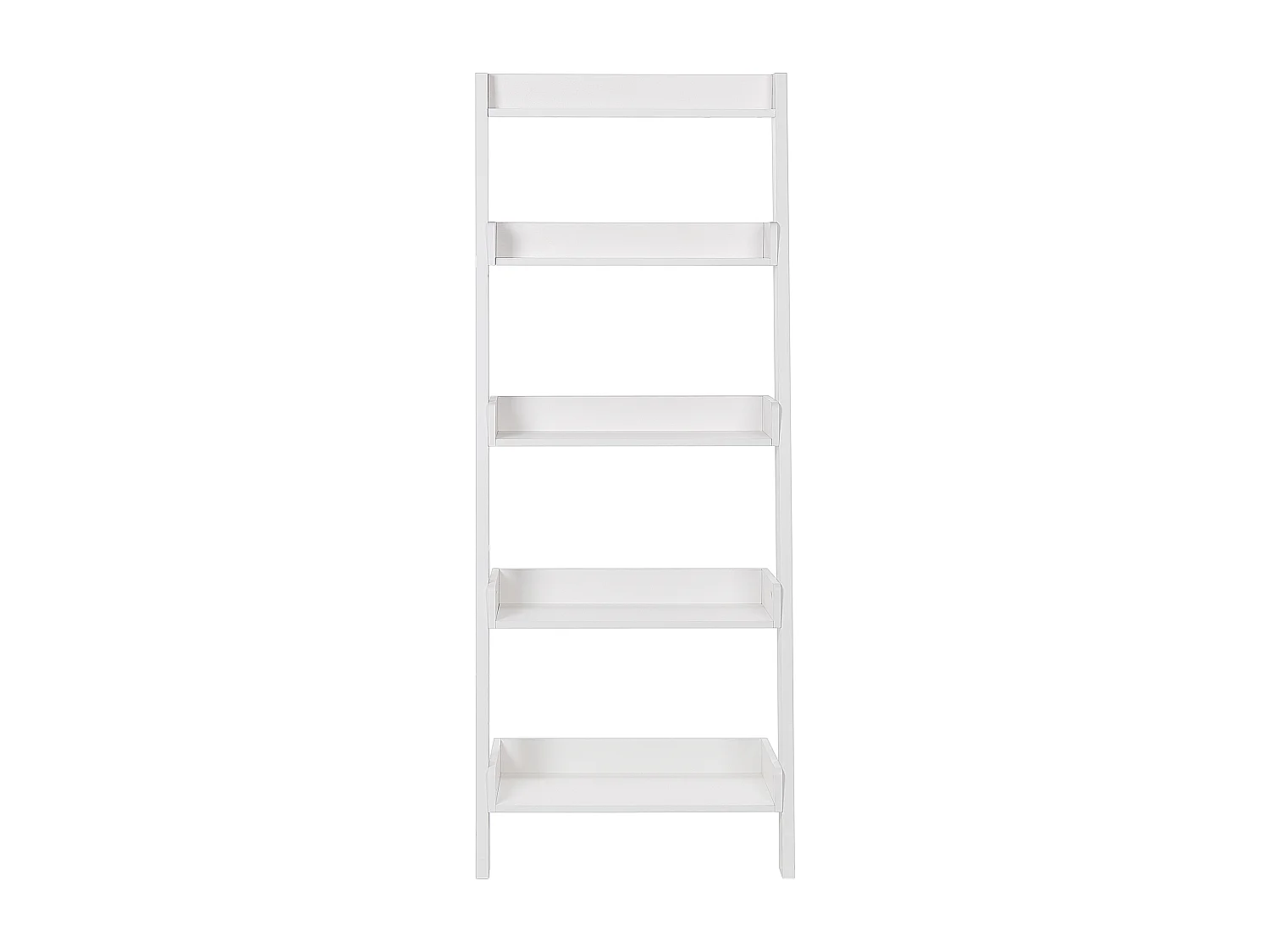 Boekenkast met 5 planken MOBILE TRIO 166 cm Wit