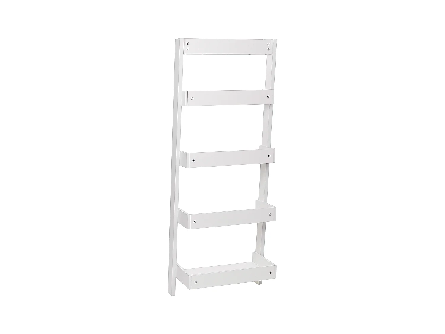 Boekenkast met 5 planken MOBILE TRIO 166 cm Wit
