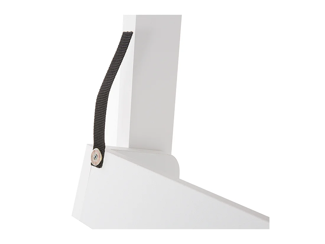 Boekenkast met 5 planken MOBILE TRIO 166 cm Wit