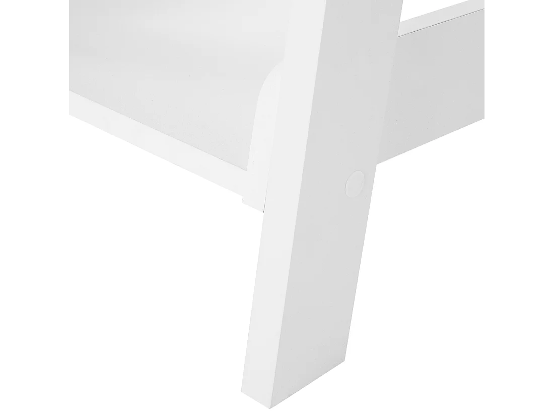 Libreria a 5 ripiani MOBILE TRIO 166 cm Bianco