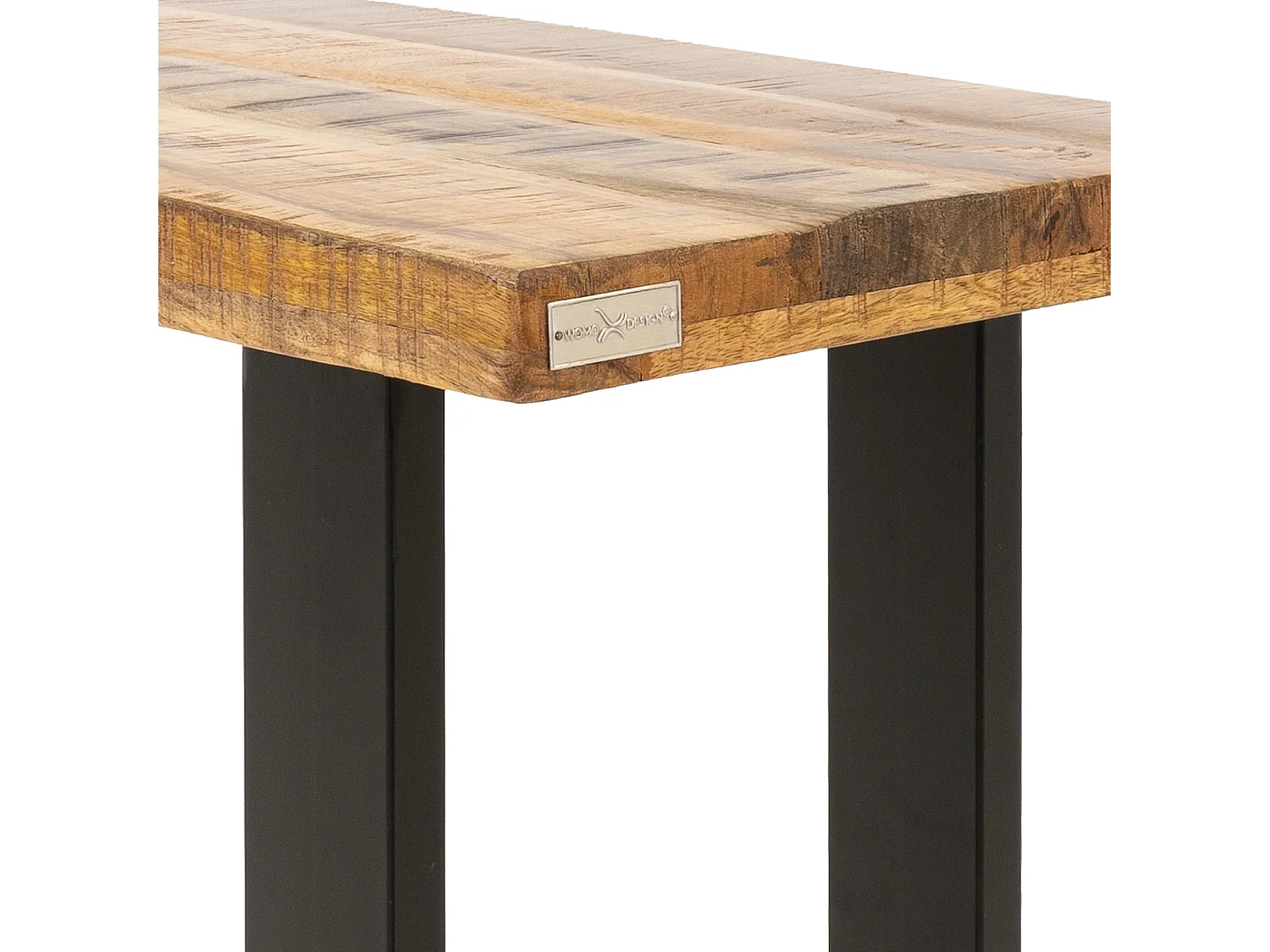 Table de salle à manger console meuble cuisine dîner bois WOMO-DESIGN