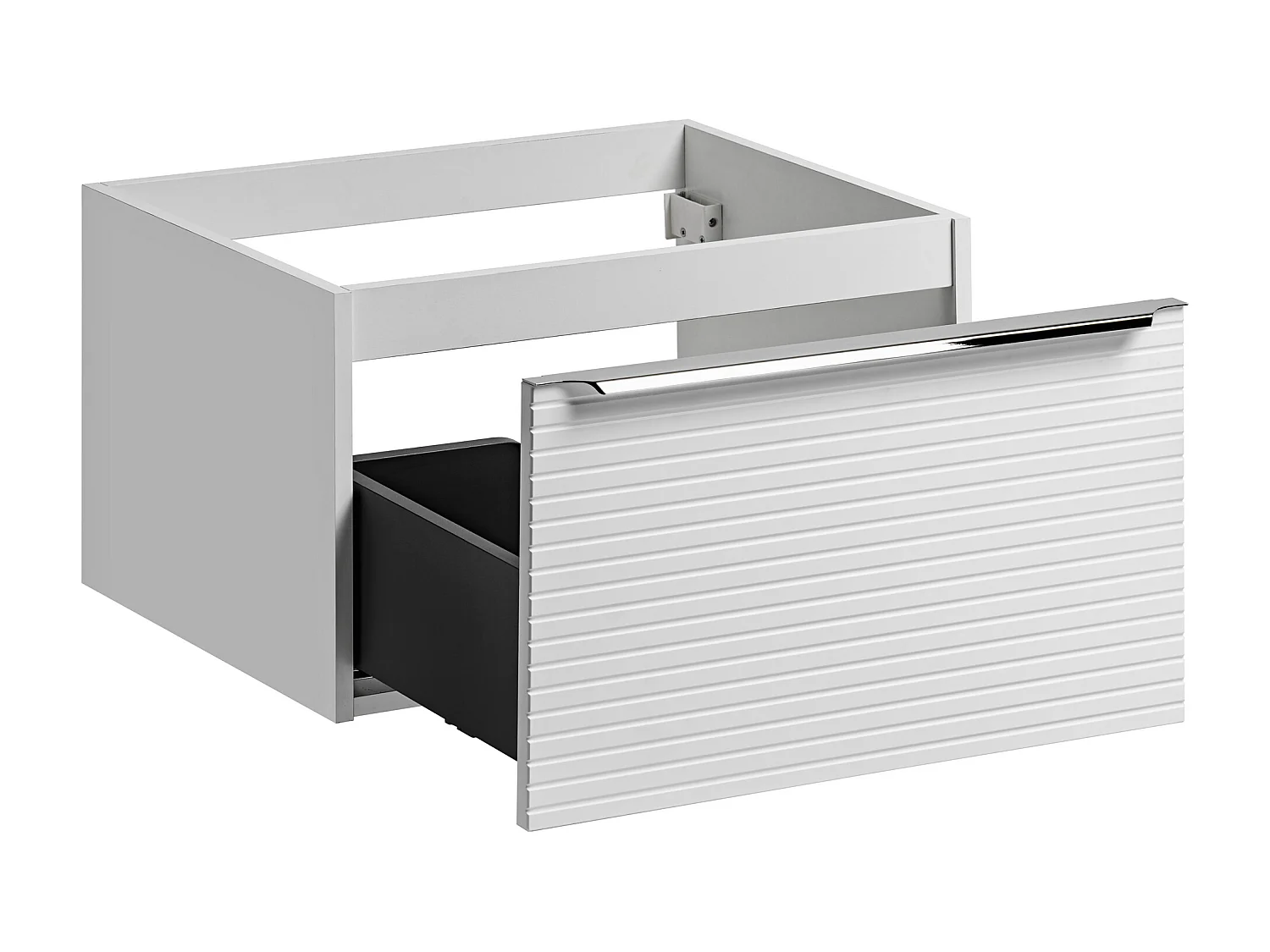 Mueble de baño suspendido blanco - 60 cm - LATOMA