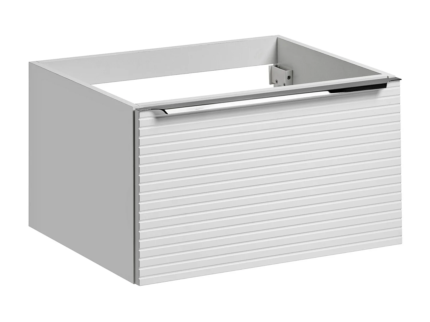 Ophængt underskab med hvide striber - 60 cm - LATOMA