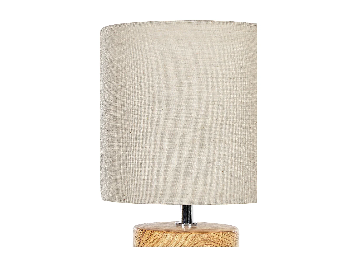 Lampe à poser ALZEYA Céramique Marron clair/blanc