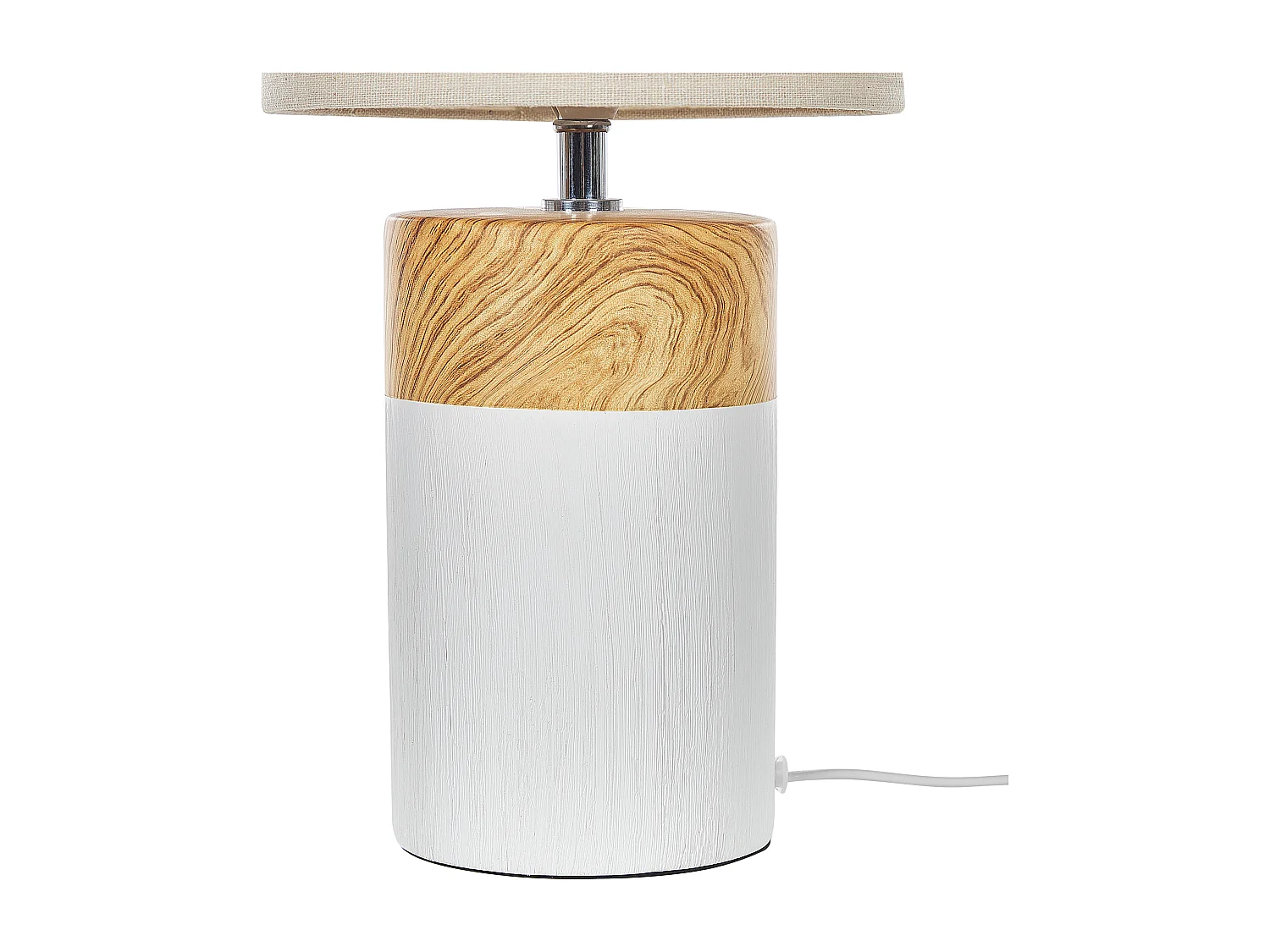 Lampa stołowa ALZEYA Ceramika Jasny brąz/ biały