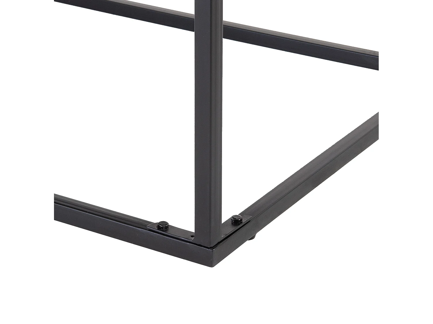 WOMO-DESIGN Tavolino basso da soggiorno 60 x 60 cm grigio rettangolare design industriale struttura in metallo da divano tavolo da caffè per salotto