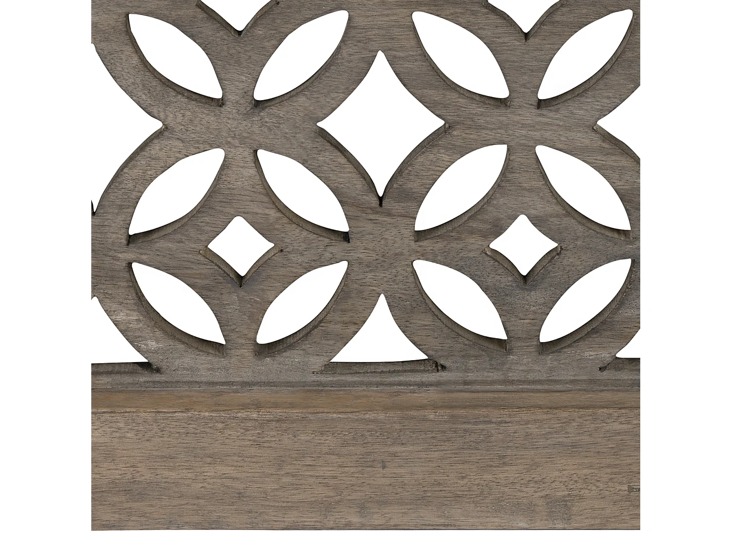 Table d'appoint orientale marron sculptée à main Bordeaux 75x35 cm WOMO-DESIGN