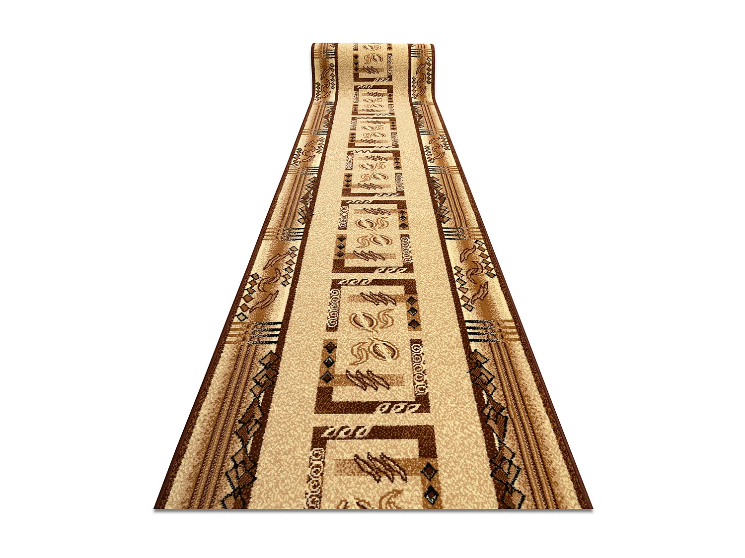 TAPIS DE COULOIR BCF JAŚ beige 100x200 cm