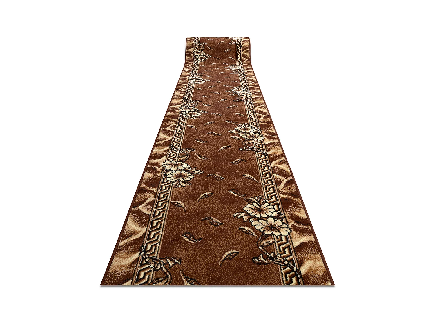 TAPIS DE COULOIR BCF TRIO marron 150x200 cm