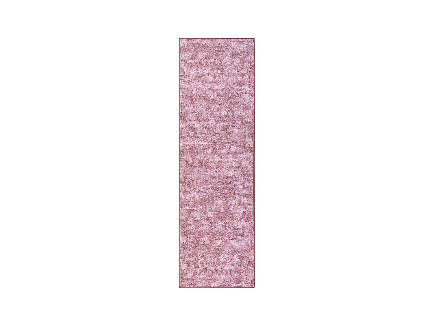 Passatoia SOLID rosa cipria 60 CALCESTRUZZO  80x330 cm