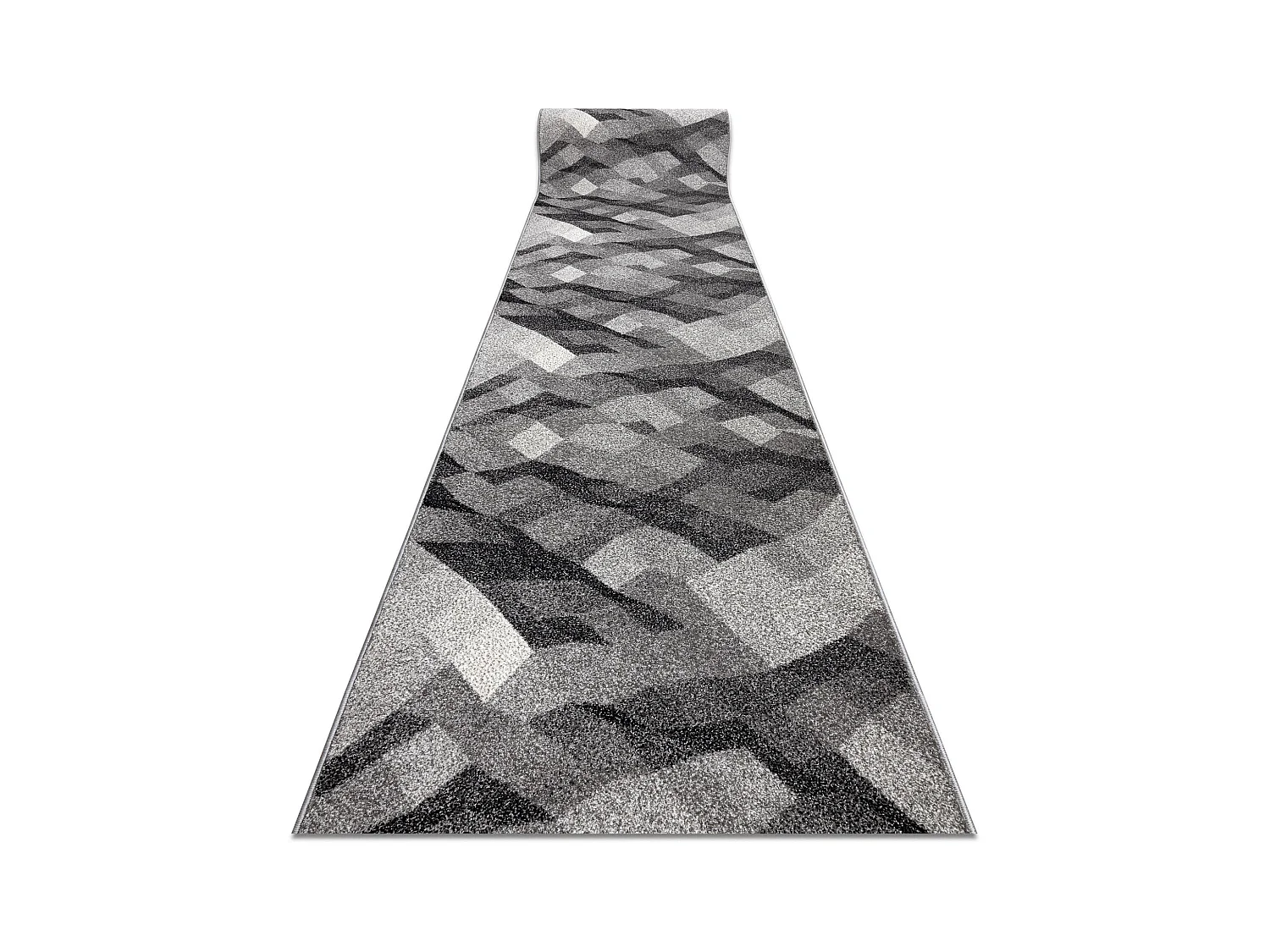 Tapis de couloir SILVER Palanga gris 80x450 cm