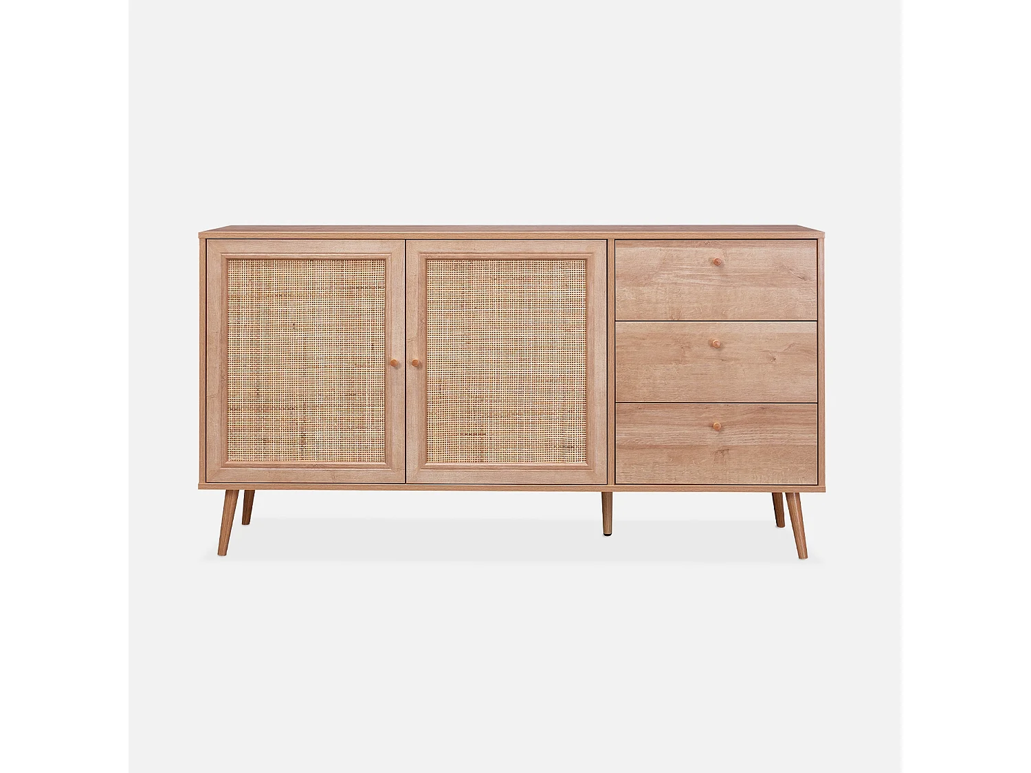 Aparador de caña, 150cm natural