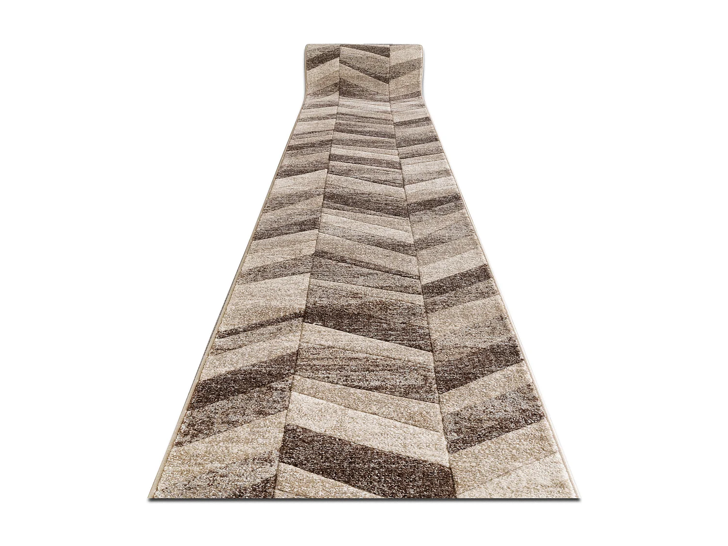 Vloerbekleding FEEL 5673/15055 Zilverspar beige / bruin / crème 80x150 cm