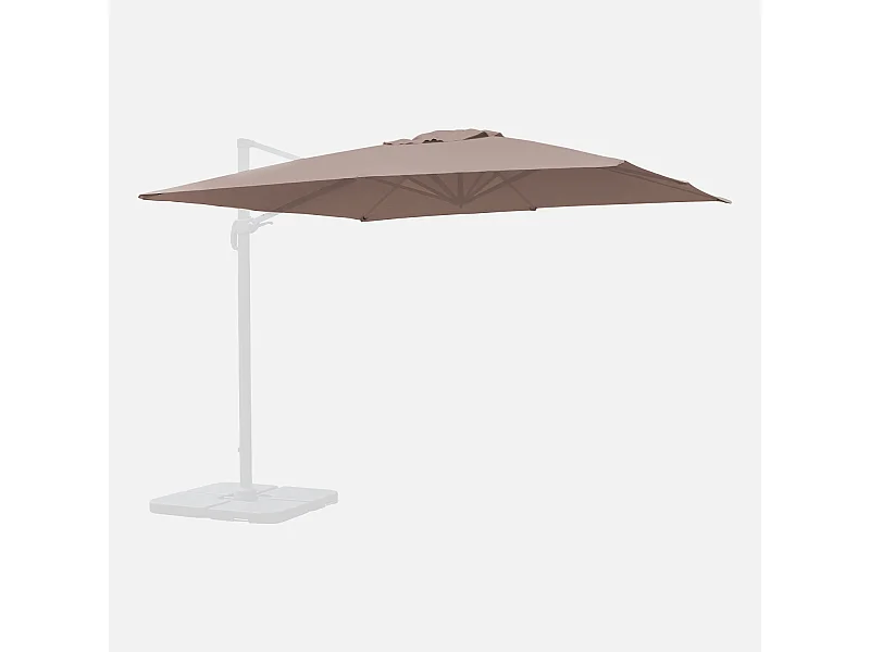 Telo per ombrellone falgos 3x3m, beige