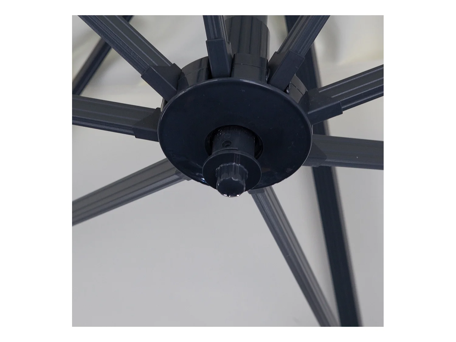 Lampe LED - Noir -  Pour parasol mât central. et déporté sweeek